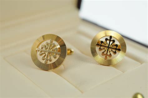 patek philippe cufflinks|authentic patek philippe watch bands.